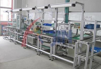 工业铝型材电子电器生产线图片_高清图_细节图-上海锦铝自动化设备 -